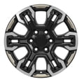 thumbnail image 2 of OE Wheels CV65 18 Inch Rim Fits Silverado 1500 ZR2 Style 6x139.7 18x8.5 Satin Black Machined Face - Two Tone - Hollander 14089 (1), 2 of 5