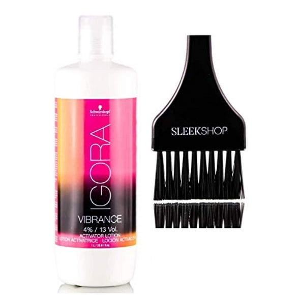 Schwarzkopf IGORA VIBRANCE 4% / 13 Volume ACTIVATOR LOTION (Stylist Kit) Developer (33.8 oz / 1000 ml LITER)
