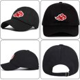 thumbnail image 3 of Gorra Collar Uchiha Itachi Akatsuki Disfraz Negro Hombres Mujeres Sombrero K, 3 of 5