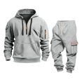 thumbnail image 6 of Leey-World Mens 2 Piece Outfits Jogging Suits for Men Activewear Work Out Hoodie and Sweatpants Set Casual Big and Tall Baggy Jumpsuit, 6 of 6
