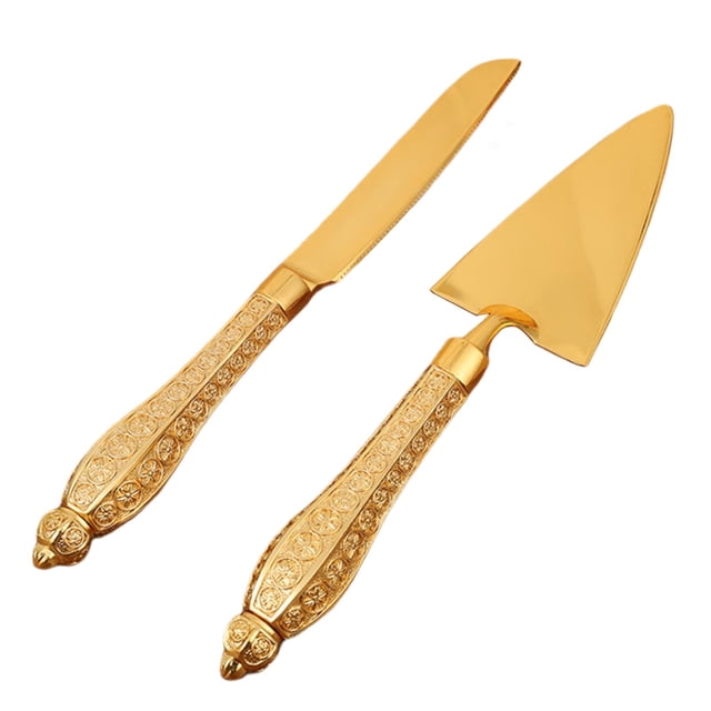Juego de repostería para pastel de bodas, cuchillo y para servir, cubiertos, de postres, pa para pasteles, cu Estilo 6 Sunnimix pala de pastel