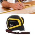 thumbnail image 4 of Steel Tape Measure, Matte Spray Steel Tape Measure Black Orange Self-Locking  For Woodworking, 4 of 8