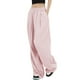 thumbnail image 5 of Lucakuins, pantalones de traje de pierna ancha para mujer, pantalones sueltos casuales elásticos de Color sólido para el trabajo, ropa de calle de oficina Lucakuins  moda, 5 of 9