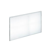 Azar 17" x 22" Horizontal Wall Mount Acrylic Sign Holder Clear 10/Pack 162729
