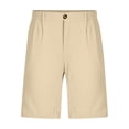 thumbnail image 6 of Sentuca Boys Linen Shorts - Lightweight Breathable Summer Clothes Solid Color Casual Shorts, 6 of 7