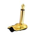 thumbnail image 2 of Runquan Guitar Effects Pedal Connector Microphone Plug 90 Degree Jack Plug Connector Golden, 2 of 8
