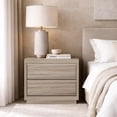 thumbnail image 2 of Navis Contemporary 26" Nightstand in Natural Oak (2-Drawer), 2 of 7