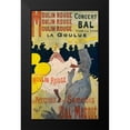 thumbnail image 2 of Toulouse-Lautrec, Henri de 13x18 Black Modern Framed Museum Art Print Titled - Moulin Rouge La Goulue, 2 of 5