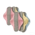 thumbnail image 2 of 6PC Reusable Washable Incontinence Pads for Women, Leak-Proof, Waterproof & Breathable, Pure Cotton & Bladder Leak Protection, 2 of 7