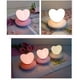 thumbnail image 3 of BRIGHTFUFU Luz de noche Luz de cabecera en forma de corazón Creativa recargable para habitación de niños Dormitorio (Rosa), 3 of 7