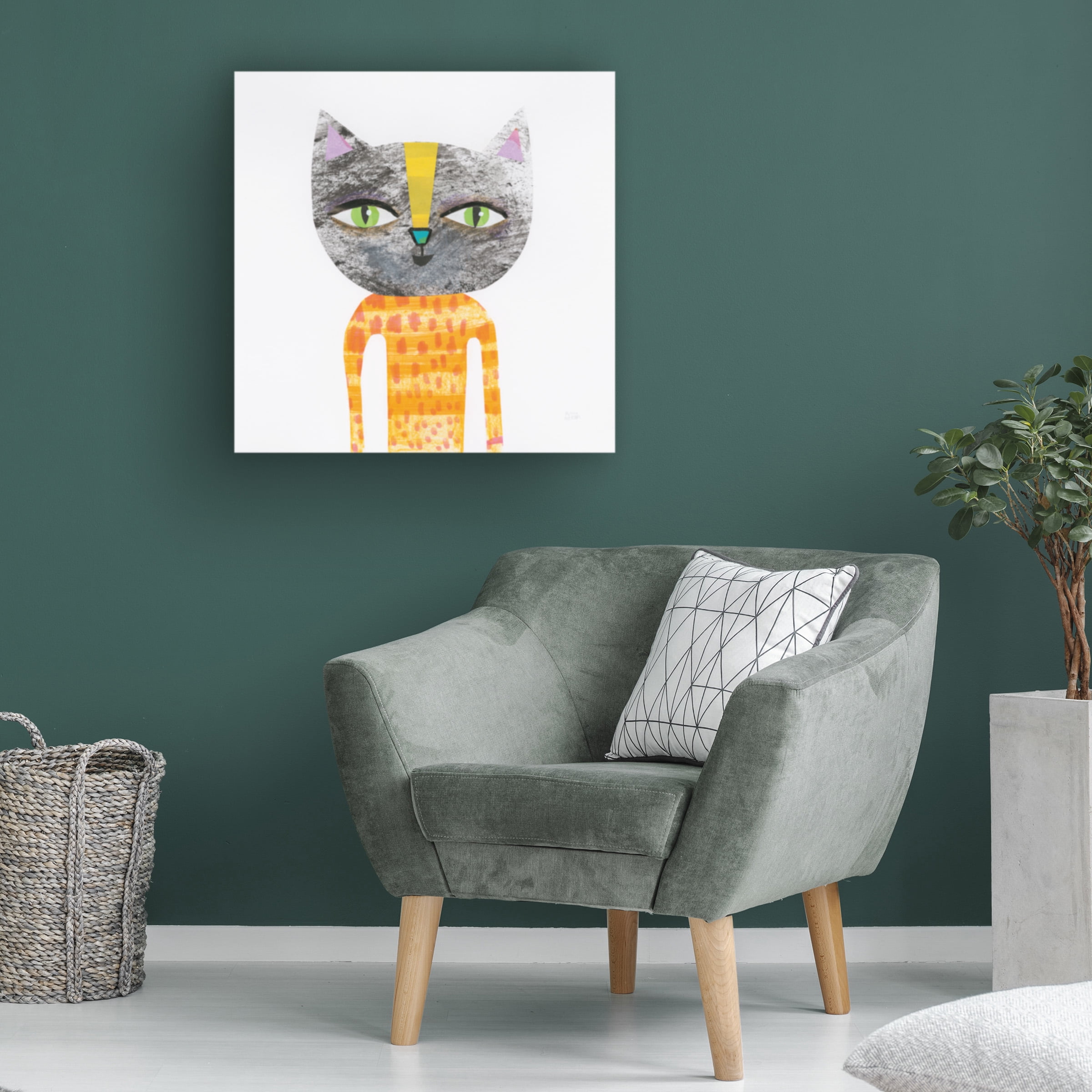 Melissa Averinos 'Cool Cats I' Canvas Art