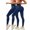 01-Navy, variant on jiaxiM 2 Pack Compression Leggings for Women, High Waisted Seamless Breathable Leggings, Workout Bum Scrunch Lift Leggings, Gym Yoga Trousers Women