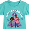 thumbnail image 3 of Karma's Wrold - Daddy Daughter Day - Toddler & Youth Girls Short Sleeve Graphic T-Shirt, 3 of 5