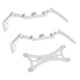 thumbnail image 2 of Milaget Pignon d'Atterrissage + Protection pour 4 Pcs - Blanc, 2 of 8