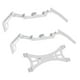 thumbnail image 2 of Estabilizador de tren de aterrizaje y protector de cardán para drones, compatible con accesorios DJI Phantom 4 Pro Blanco, 2 of 8