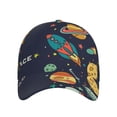 thumbnail image 2 of Balery Baseball Cap Adjustable Size for Running Workouts and Outdoor Activities All Seasons Dad Hat(Space), 2 of 8
