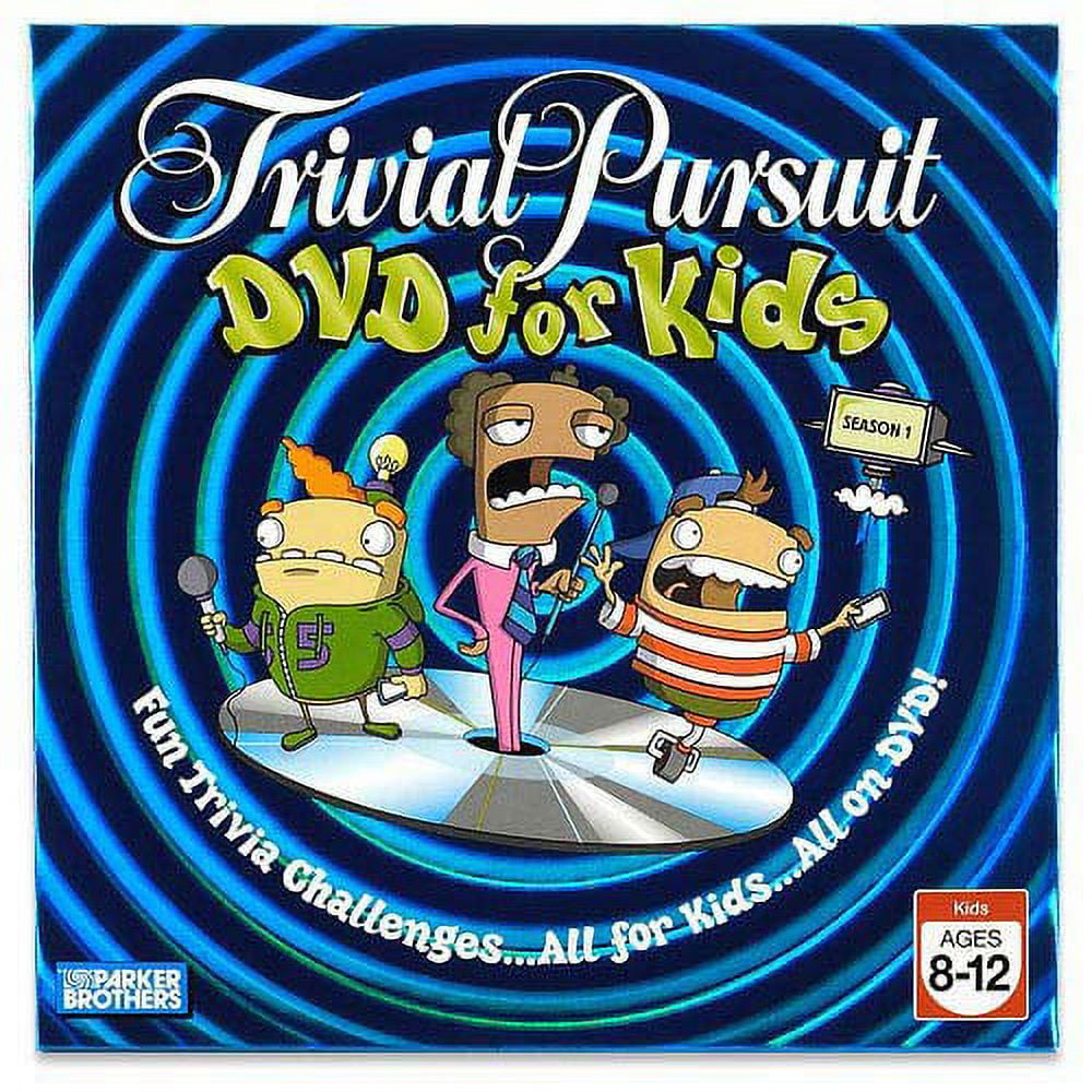 Hasbro Trivial Pursuit DVD Game for Kids - Trivia & Challenges