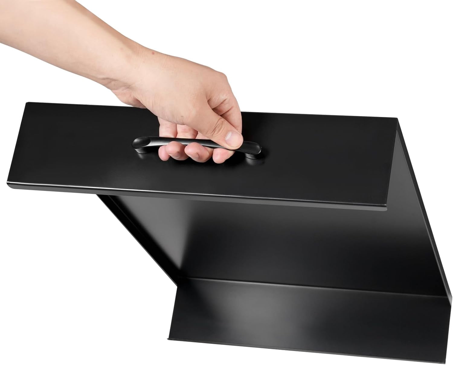 Stainless Steel Gas Stove Top Cover for Gas Stove Top Noodle Board Cooktop Cover Range Burner Cover for Gas and Electric Stove Expanding Kitchen Space 21.2''x 14.5''x 3.5'' (Black)