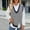 Gray, variant on Goodtrade8 Tunic Womens Sweaters Knitted Sweater Vests Casual Striped V-Neck Sleeveless Sweaters Tops