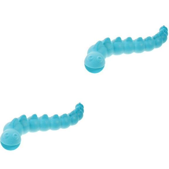 2 Pieces Pet Teething Toys Squeaky Dog Super Chewer for Puppies Small Puppy