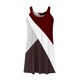 thumbnail image 2 of Vestido de Verano para las Mujeres Impreso sin Mangas Cuello Redondo, Suelto de Rodilla de Longitud Vestido Casual para la Primavera, 2 of 4