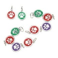 thumbnail image 3 of Fournitures pour Animaux de Compagnie, 10pcs Empreinte Animale Identité Animal Anti Étiquette Perdue Étiquette d'Identité pour Animaux de Compagnie Conception Conviviale, 3 of 8