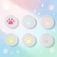 thumbnail image 2 of Silicone Paw Print Button Cover & Protective Keycaps for Tamagotchi Paradise Virtual Pet Device, Cute Cartoon Style Accessory, Multiple Colors Available, 2 of 8