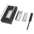 thumbnail image 5 of Alcohol Fireplace Light, Oblong Stainless Steel Glass True Fire Heating, for Home Decor Indoor Atmosphere Light, 5 of 5