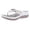 White, variant on ibiyuan Wedge Flip Flops for Women Thong Sandals for Women Non- Thick Sole House Slippers for Women Fashion Shower Shoes for College Dorm Beach Casual Wear