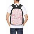 thumbnail image 6 of Cartoon 3d Print Backpack My Bunny Melody Backpack Lightweight Travel Laptop Bag Adults Daypack, 6 of 9