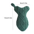 thumbnail image 3 of Cat Christmas Stocking Gift Bag, Knit Christmas Stocking for Pets Christmas Decorations, Fish Shape Hanging Christmas Stocking for Pets Xmas Holiday Party Decorations, 3 of 5