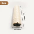 thumbnail image 3 of SHIBA-10" Cat Scratching Replacement Posts Sisal Spare Scratcher Refill Post for Cats Cube Tower Kittens Scratch Pole Perch Interactive Toys Furniture Accessories Tree 2 Pack Include M8 Screws White, 3 of 4