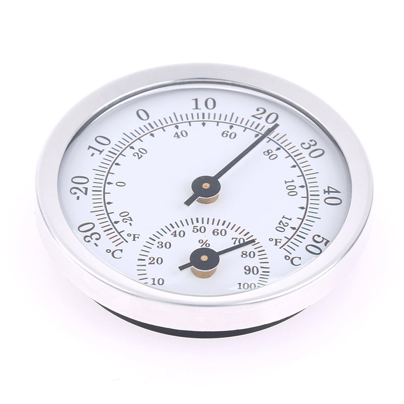 1PC 57mm Indoor Hygrometer Thermometer High Precision Temperature Humidity Meter