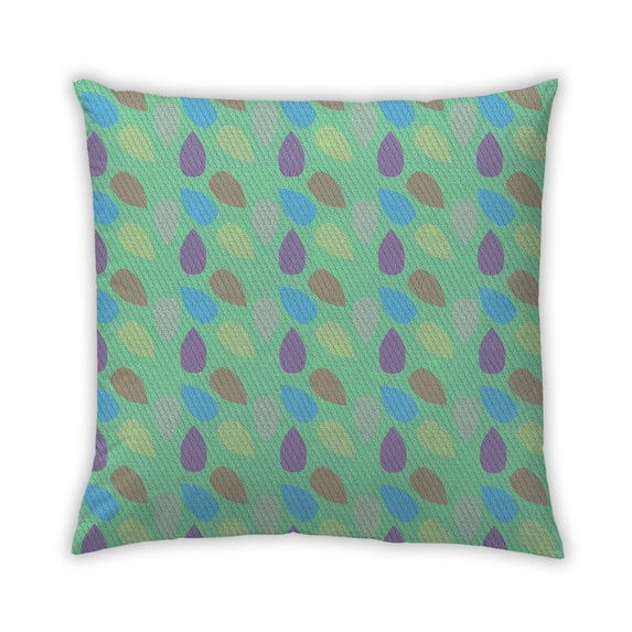 Ahgly Company Outdoor Square Contemporary Throw Pillow, 18 inch by 18 inch
