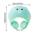 thumbnail image 5 of 1Pc Baby Shower Cap Shield for Kids Soft Silicone Adjustable 1-10 Years Old Cartoon Bear Shower Cap for Kids Toddler Shower Cap Shield Makes the Kids Bath More Fun, 5 of 5