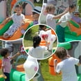 thumbnail image 6 of Doctor Dolphin Inflatable Bounce House Cat Bouncy Castle Kids Jumping Bouncer with Slide, Blower for Wet and Dry, 6 of 9