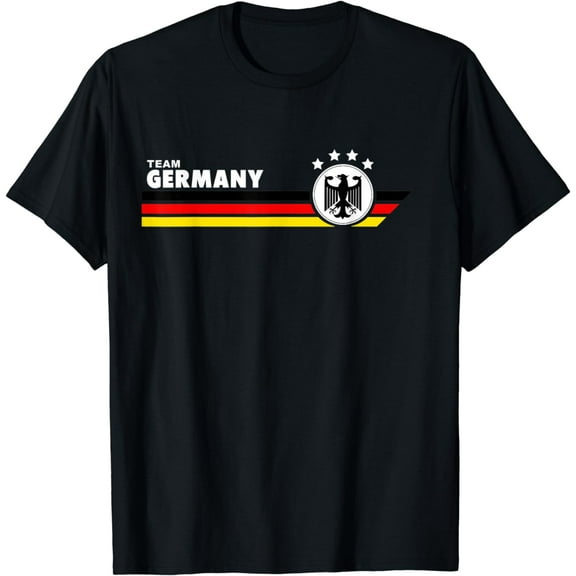 Germany Football Fan Team Jersey German Eagle, Flag T-Shirt mens t hirt men，black，women，misfits，journey ，boys