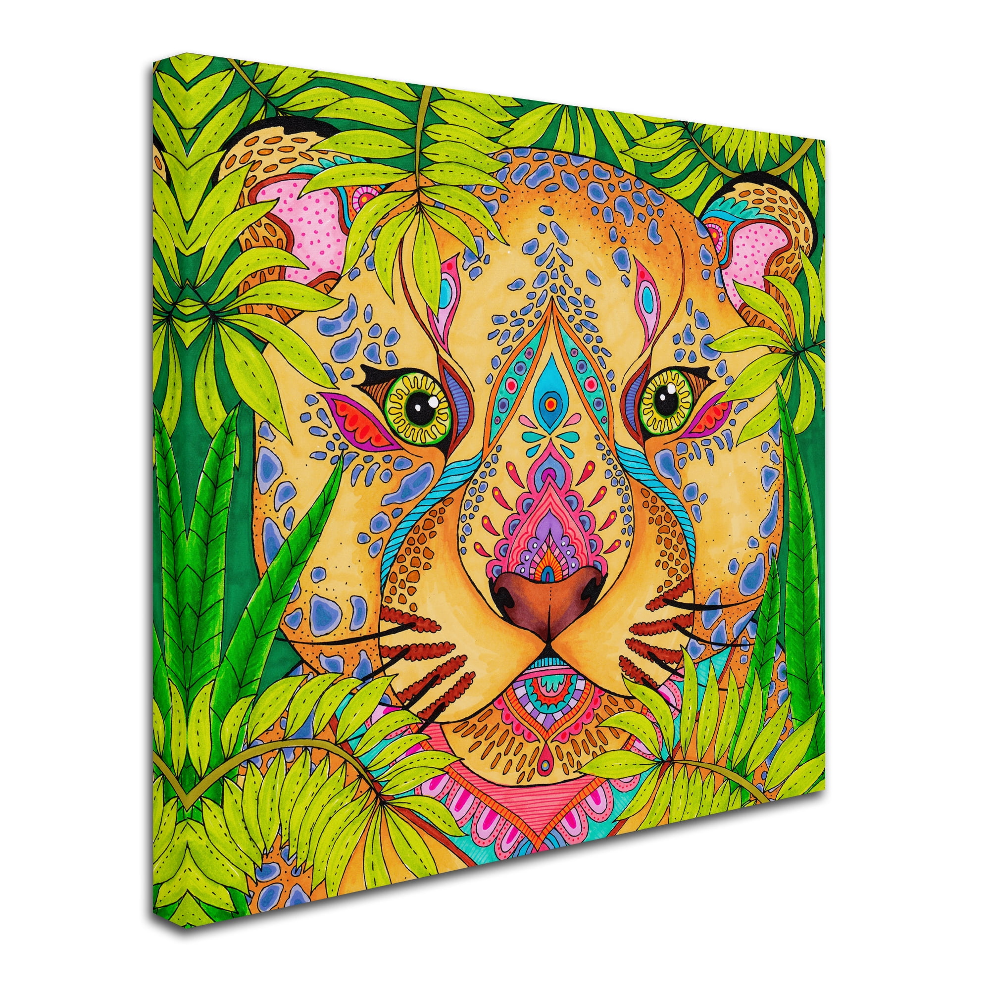 Trademark Fine Art 'Tropical Paradise 14 Color' Canvas Art by Hello Angel