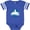 Football Blue and White, variant on Inktastic Snowmobile Winter Extreme Sports Boys Baby Bodysuit