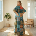 thumbnail image 5 of Oussum Plus Size Kaftans Dresses for Women Long Maxi Dress Ladies Caftans, 5 of 6