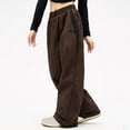 thumbnail image 2 of ShiShine Women's Wide Leg Sweatpants Baggy Track Pants Cool Sweatpants, 2 of 6