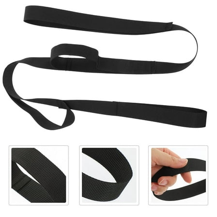 Niceauty Convenient Leg Band 1Pcs Black Leg Assist Strap for Exercise