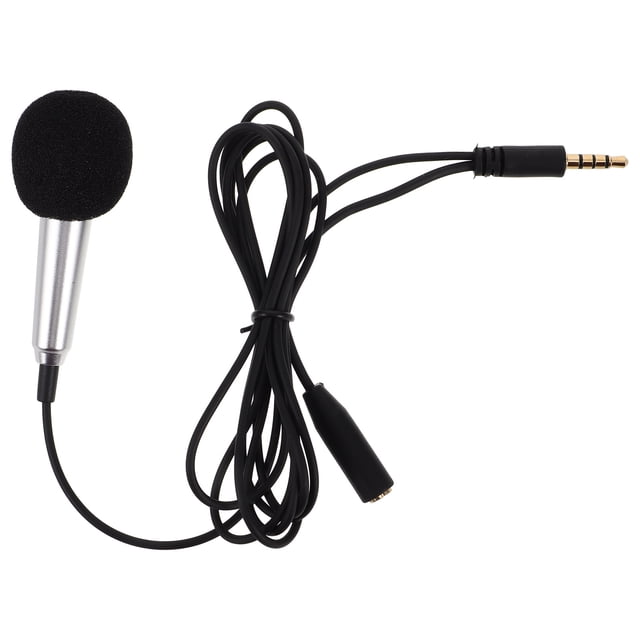 KAKOWELY microphone Minuscule Mini microphone Portatif microphone pour Téléphone Mobile microphone pour Performance en Direct microphone Portable Micro Minuscule microphone de Diffusion microphone d'Enregistrement