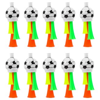2-Pack 8-Inch Cowbells With Handles - Loud Noise Makers For Sports Games & Parties (White)