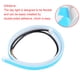 thumbnail image 5 of Kenally 2 piezas de tira de luz automática de silicona portátil impermeable a prueba de polvo 60cm Universal 1500lm DC 12V lámpara de día accesorios Bombillas para automóviles Kenally VI017014-00B, 5 of 6