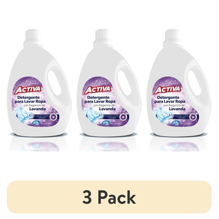 (3 pack) Activa Laundry Detergent Lavender 210 fl oz