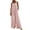 Pink, variant on VerPetridure Women's Adjustable Strap Baggy Jumpsuits Bib Overalls for Women Summer Casual Loose Solid Sleeveless Rompers Wide Leg Long Pants with Pockets