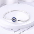 thumbnail image 2 of Alscharm 925 Sterling Silver Snake Chain Bracelet Evil Eye Charms Bracelets for Women Girls Gifts for Her, 2 of 6