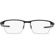 Oakly Men's Ox5099 Tincup 0.5 Ti Titanium Square Prescription Eyeglass Frames