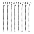 thumbnail image 2 of 8 piezas de cadenas para cestas colgantes multiusos de 50cm, perchas para plantas de jardín, hechas de hierro resistente, Sturd CUTICAT Cadenas colgantes, 2 of 8